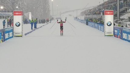 Биатлон. Результаты мужской гонки преследования в Оберхофе 12.01.2019