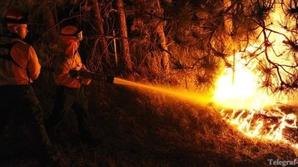 При тушении пожара в Аризоне погибли 25 пожарных