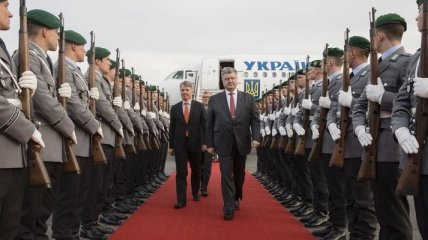 Визит Порошенко в Германию: Президент проводит переговоры с главой МИД