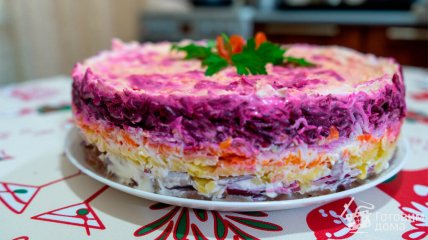 Как приготовить салат Шуба без сельди