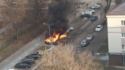 Последствия взрыва в Белгороде