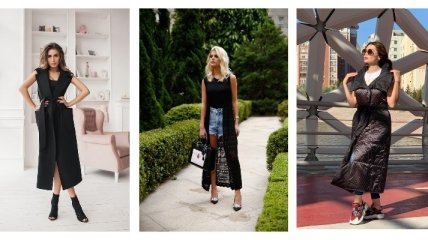 Мода 2020: какие фасоны длинных жилетов стилисты рекомендуют носить в предстоящем сезоне