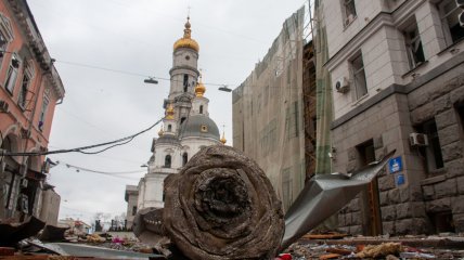 Харьков после ракетных обстрелов российскими военными