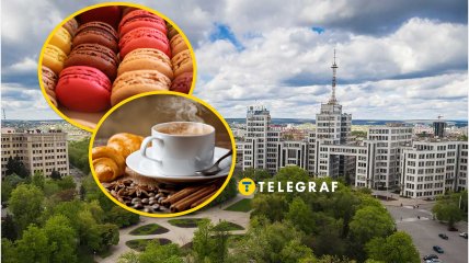 Кофейня с интересными сладостями