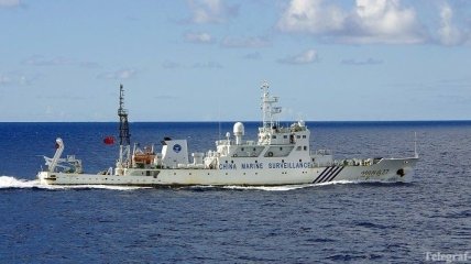 Японские корабли дежурят у островов Сенкаку