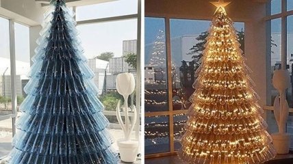 Новый год 2019: необычные и креативные елки, каких не купишь в магазине (Фото)