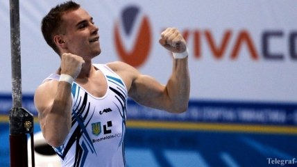 Украинец Верняев стал чемпионом Европы в упражнениях на брусьях 
