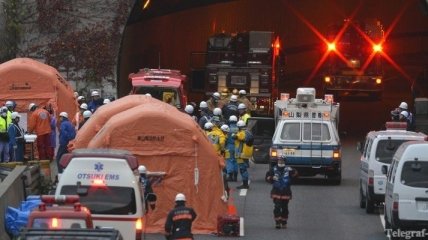 9 человек погибли в результате обрушения тоннеля в Японии