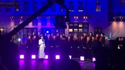 Британская певица спела украинский "Щедрик" (Видео)