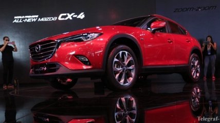 Кросс-купе Mazda CX-4 выбился в лидеры марки