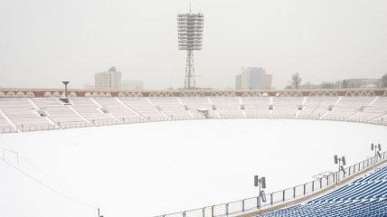 3 матча чемпионата Украины по футболу перенесены из-за снегопада