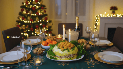 Салат "Грибная поляна" на Новый год: праздничное блюдо, которое заменит всем оливье (видео)