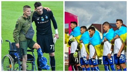 Денис Бойко поблагодарил украинских защитников за возможность играть в футбол