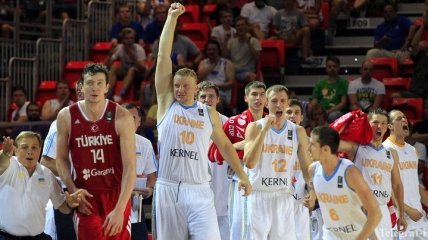Сборная Украины по баскетболу обыграла Италию
