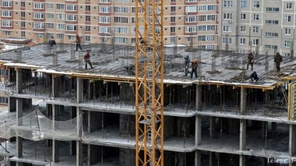 Строительные предприятия Украины сократили объемы работ 