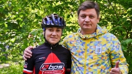 Украинская велосипедистка победила на престижных соревнованиях в Словакии