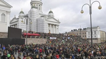 В Финляндии проходят митинги против расизма
