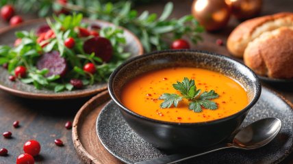 Суп-пюре из тыквы