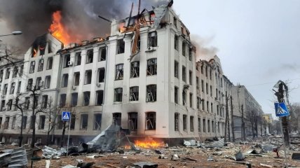 Харьков сейчас в руинах