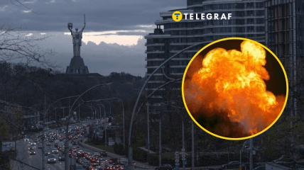 Киев под ракетной атакой россиян