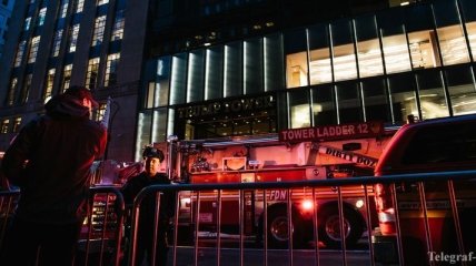 В Нью-Йорке произошел пожар в небоскребе Trump Tower