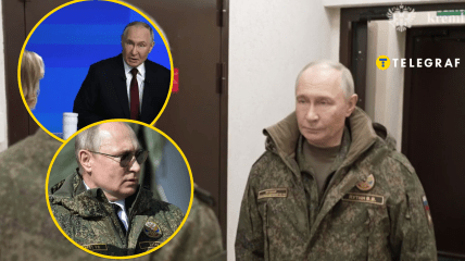 Владимир Путин в военной форме. Фото Скриншот