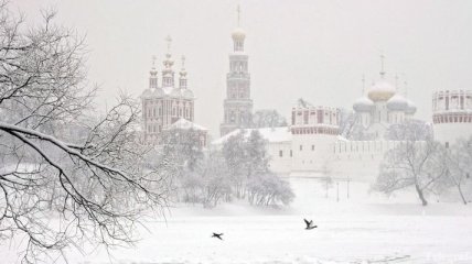 На Москву идет небывалый снегопад