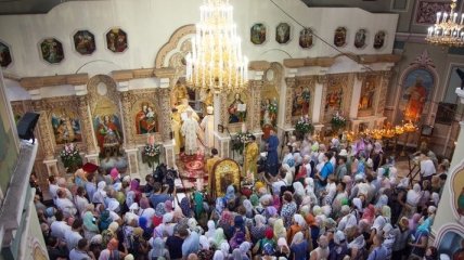 В Свято-Михайловском монастыре почтили день памяти Марии Магдалины 