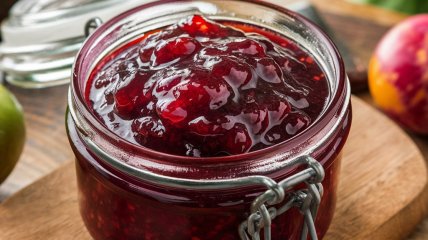 Этот джем станет отличным дополнением к блинам и чаю (изображение создано с помощью ИИ).