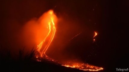 Авиарейсы в Сицилии отменены – всему виной извержение вулкана Этна