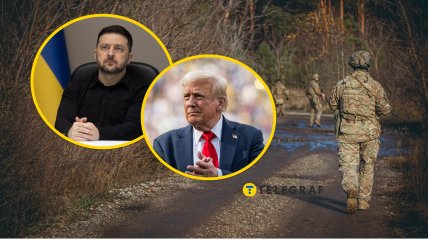 Володимир Зеленський, Дональд Трамп, та український воїн