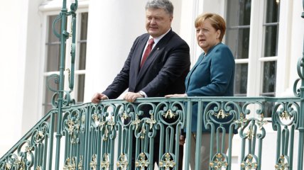 Переговоры Меркель и Порошенко длились более 2,5 часов