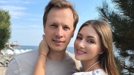 Валентин Томусяк с женой Екатериной Тышкевич