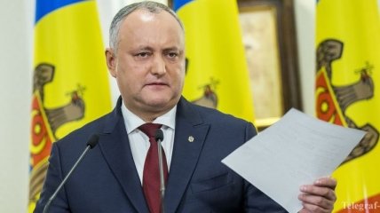 Президент Молдовы недоволен санкциями РФ против Украины