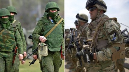 Солдати росії та НАТО