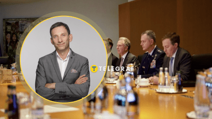 Делегация США в ходе переговоров с украинской делегацией в Берлине