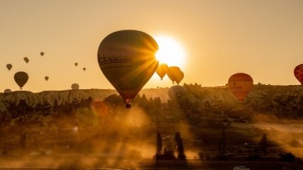 Под Киевом проходит фестиваль воздушных шаров