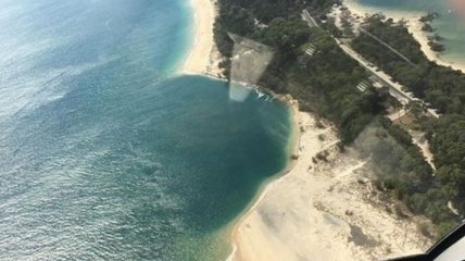 В Австралии пляж ушел под воду 