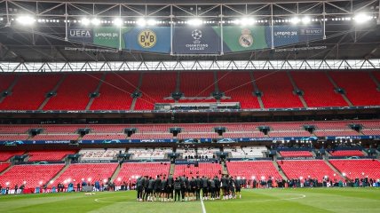 "Реал" готується до фіналу Ліги чемпіонів на "Вемблі"