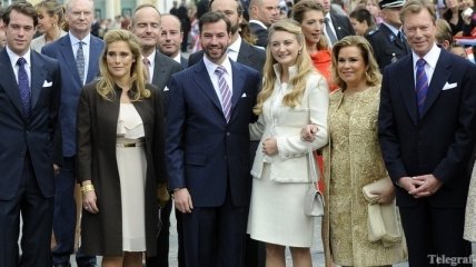 Люксембург отмечает свадьбу наследника престола Гийома