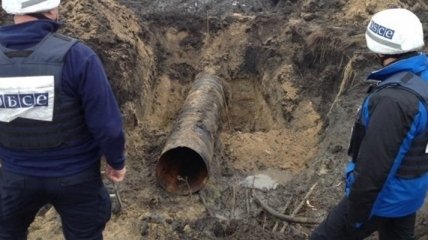 В Донецкой области ликвидирована авария на водопроводе Горловка-Торецк