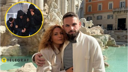 Роман Новак с супругой