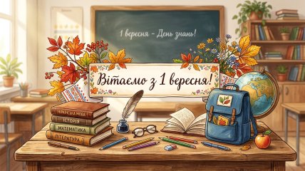 День знань в Україні відзначається 1 вересня