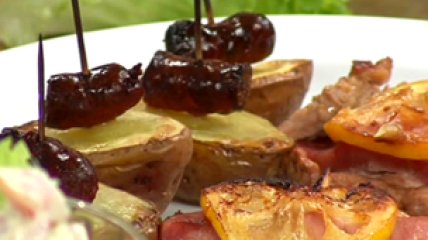 Отбивные с лимоном