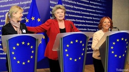 Еврокомиссия: Женщин в руководстве компаний ЕС должно быть 40%