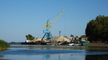 Грузовой терминал в Ржищеве