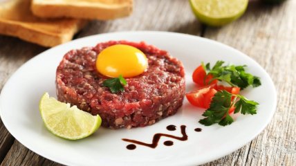 Тартар из телятины (видео)