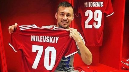 Милевский дебютировал за новый клуб