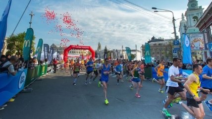 Во время марафона в Киеве госпитализированы 12 участников