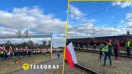 Польські мітингарі намагаються блокувати всі шляхи в Україну